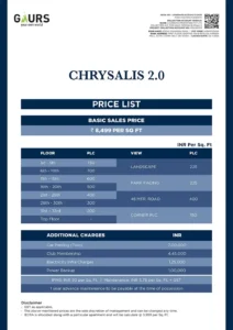 Price List & Payment Plan